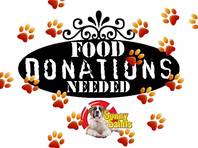 Dog food donations needed
